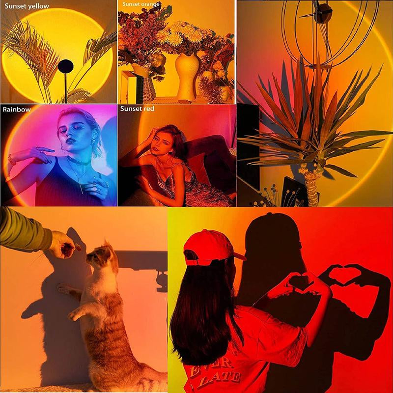 Sunset Projection Lamp - Transform Your Room
