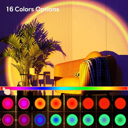 Sunset Projection Lamp - Transform Your Room