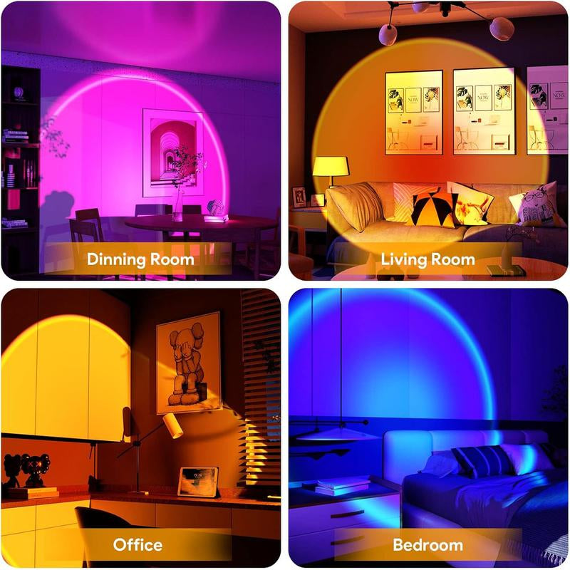 Sunset Projection Lamp - Transform Your Room